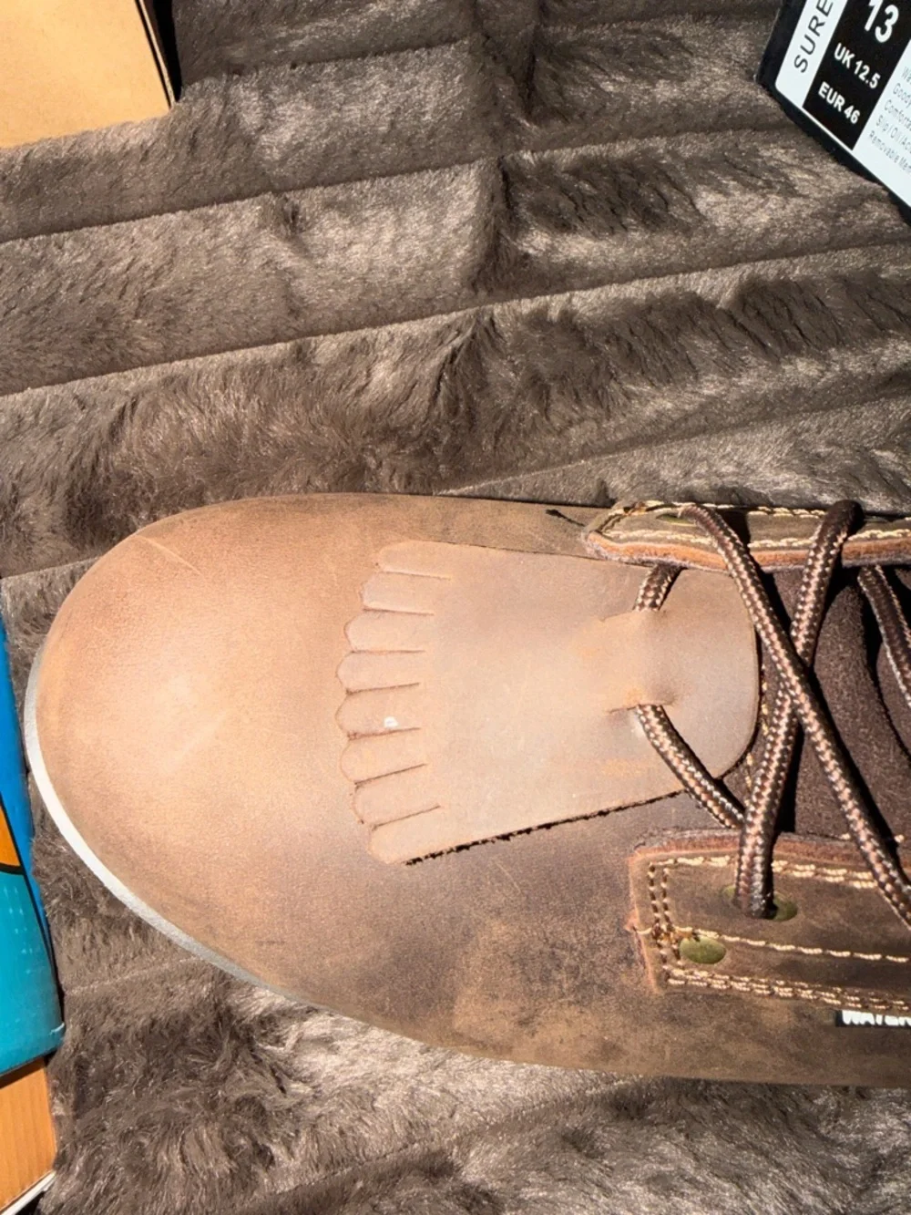 New Sureway Men's 8-inch Steel Toe Waterproof Logger Boots 1020‎
